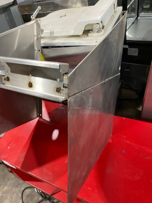 Stainless Steel Wall Mount Shelf! With Side Splashes! - Image 3 of 5