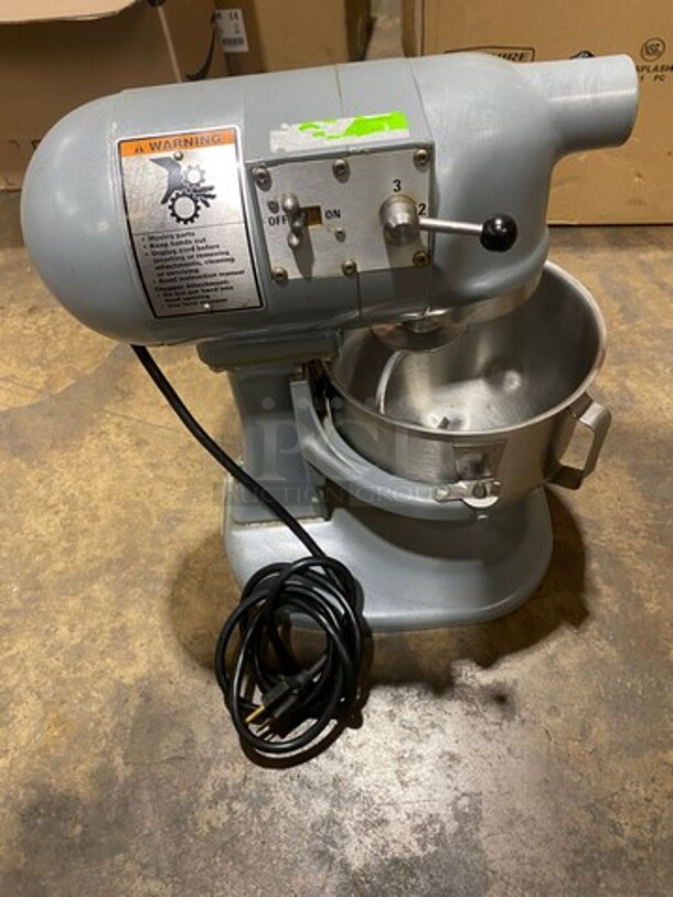 Sweet! HOBART Countertop Mixer! Model N50 Serial 31-1400-084 100-120V/60Hz/1 Phase! Working When Removed!  - Image 4 of 9