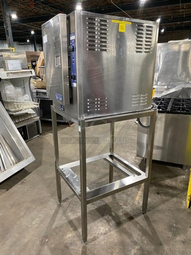 Cleveland Commercial Electric Powered Single Compartment Steam Cooker Cabinet! All Stainless Steel! On Legs! Model: 22CET6 SN: WC9521906C02 208V 60HZ 3 Phase - Image 2 of 10