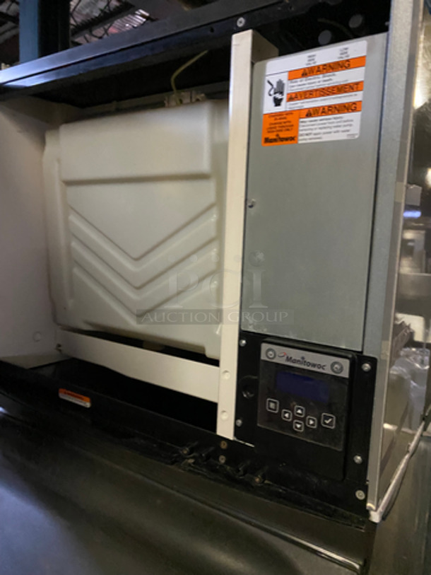 Manitowoc Commercial Ice Machine Head! On Commercial Ice Bin! All Stainless Steel! 2x Your Bid Makes One Unit! Model: IY0606W261 SN: 1101230841 208/230V 60HZ 1 Phase - Image 6 of 8