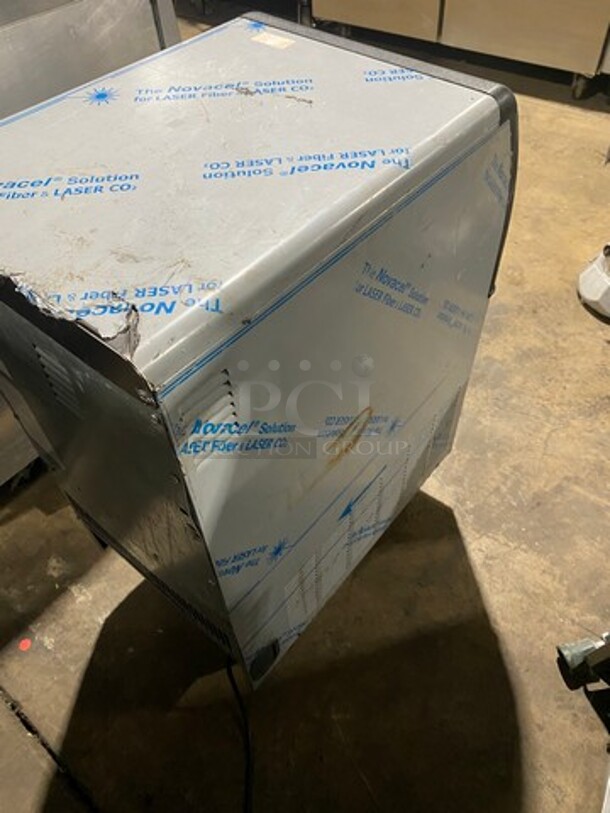 Ice-O-Matic Commercial Undercounter Slim Style Ice Maker Machine! All Stainless Steel! On Legs! Model: ICEU070 SN: Y7175462 115V - Image 4 of 11