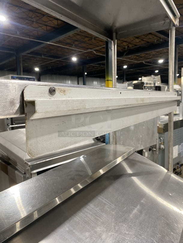 Turbo Air Stainless Steel Commercial Sandwich/Salad Refrigerated Prep Table! Eletric Powered! On Casters! With Double Over Head Shelf! MODEL TST-60SD 115V - Image 10 of 11