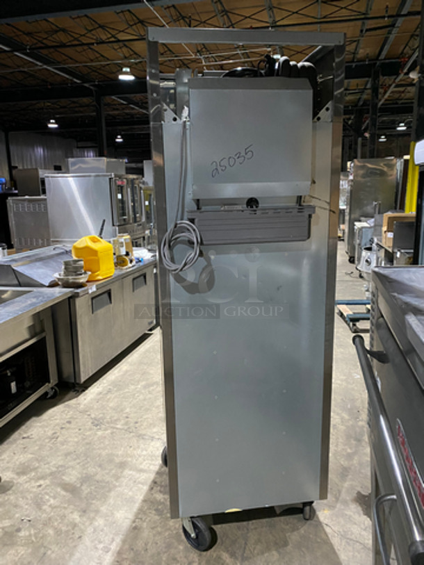 Turbo Air Single Door Reach In Freezer! With Poly Coated Racks! All Solid Stainless Steel! On Casters! Model: M3F24-1 115V 60HZ 1 Phase - Image 2 of 8