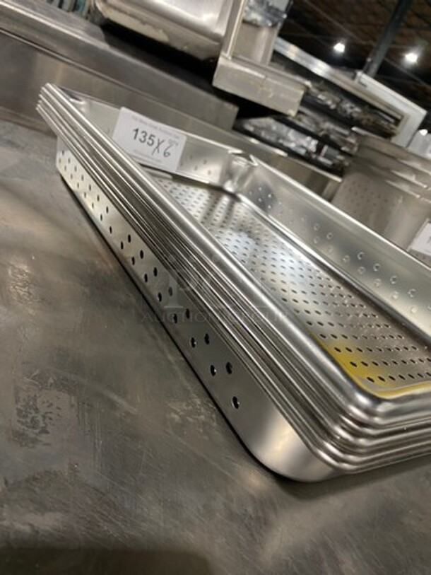 NEW! Winco Perforated Pans! 6x Your Bid! - Image 2 of 4