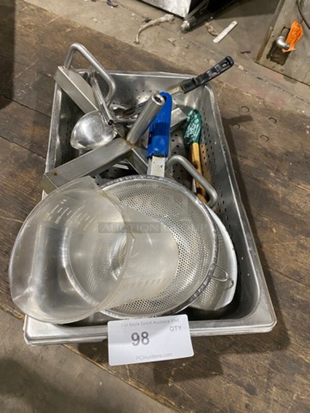 ALL ONE MONEY! MISCELLANEOUS! Includes Strainer, Tongs, And More! - Image 1 of 3
