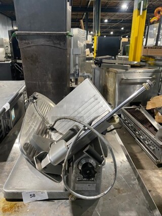 Hobart Commercial Countertop Deli/ Meat Slicer! All Stainless Steel! Model: 1612E SN: 561001514 115V 60HZ 1 Phase