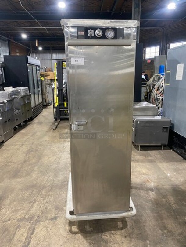 Carter Hoffmann Commercial Food Warming/Proofing Cabinet! Holds Full Size Trays! All Stainless Steel! On Casters! Model: PH1825NY SN: 355352 120V