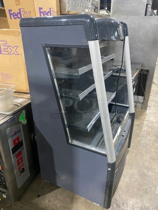 Great! AHT Commercial Refrigerated Open Grab-N-Go Display Case! With Front Cover! Working When Removed!  Model: ACWLED SN: 20125900000701 120V 60HZ 1 Phase - Image 3 of 8