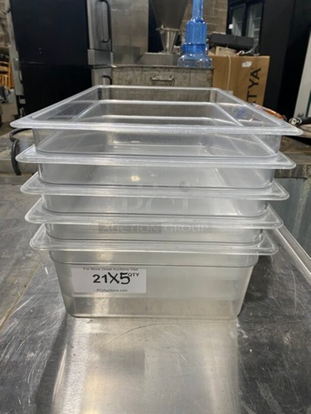 Cambro Clear Poly 1/1x6