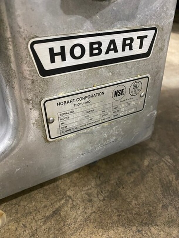 Hobart Commercial Countertop Deli/ Meat Slicer! All Stainless Steel! Model: 1612E SN: 561084882 115V 60HZ 1 Phase - Image 3 of 5