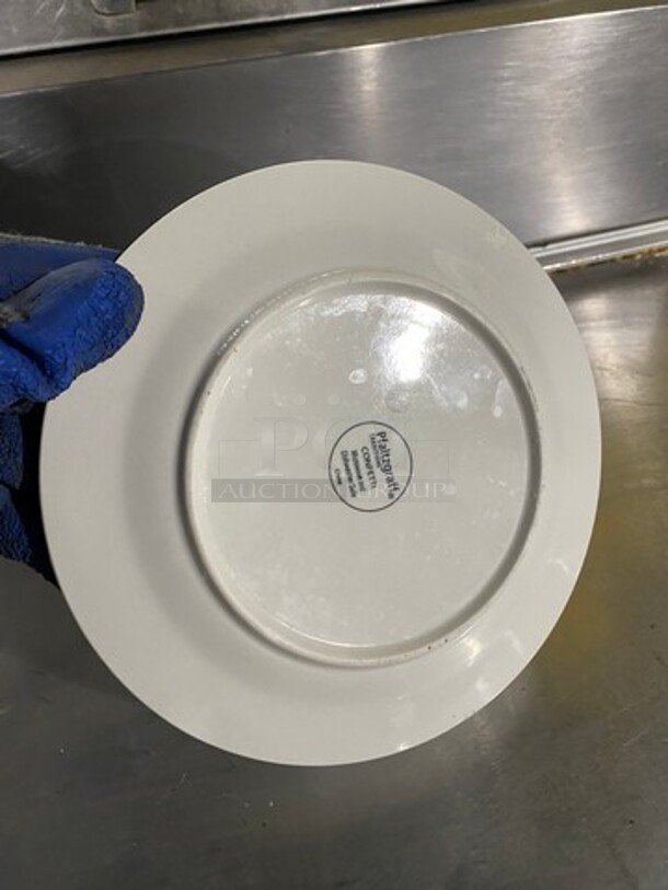 ALL ONE MONEY! Round White Ceramic Serving Plates! - Image 3 of 5