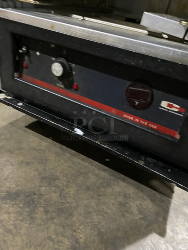 Carter Hoffmann Commercial Heated Holding Cabinet! Single View Through Door! Stainless Steel Body! On Casters! - Image 6 of 7