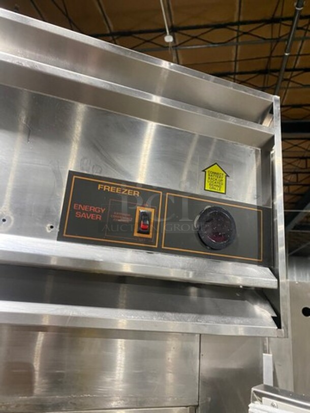 Victory Commercial Single Door Reach In Freezer! All Stainless Steel! On Legs! - Image 7 of 8
