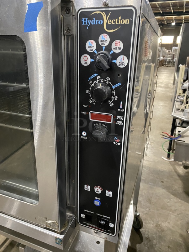 Sweet! BLODGETT Commercial Natural Gas Convection Oven W/ View Through Doors And Metal Oven Racks! On Legs! Model 100G/AA Serial 102811KJ013S 115V/60Hz/1 Phase
 - Image 7 of 11