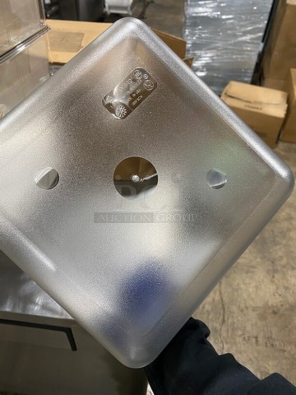 NEW! IN THE BOX! Cambro 18Qt Clear Poly Food Containers! 6 In A Box! 1 Box Per Number! 6x Your Bid! - Image 7 of 8