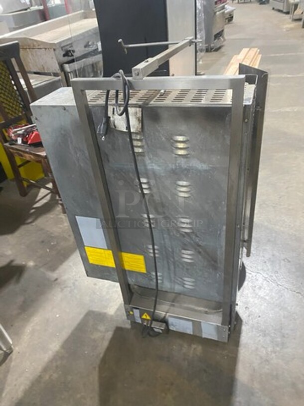 Inoksin Natural Gas Powered Infared 5 Burner Gyro Machine! All S.S.!  - Image 6 of 9