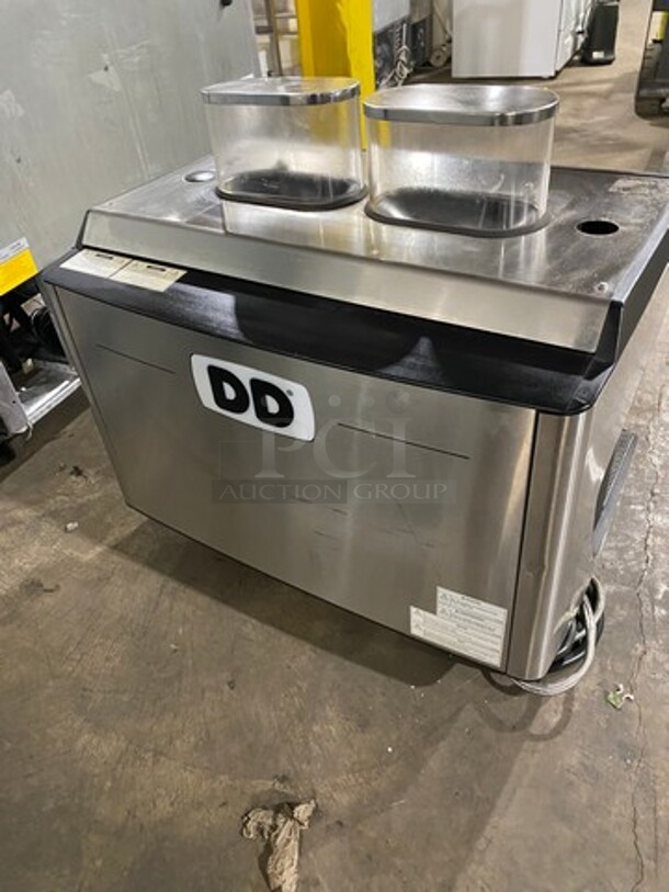 WOW! LATE MODEL! Dunkin Donuts Edition! Schaerer Commercial Countertop 2 Group Espresso Machine! With Steam Lines! Stainless Steel! On Small Legs! - Image 3 of 9