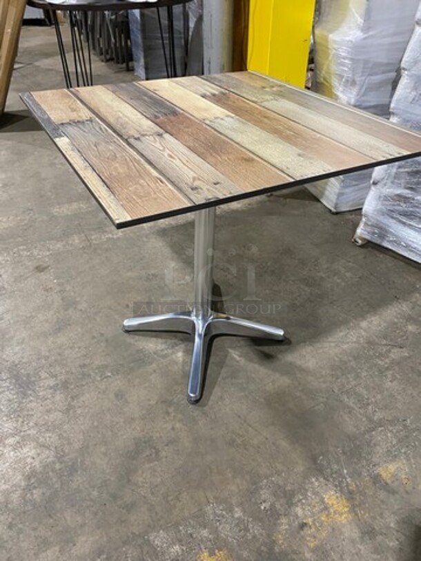 BRAND NEW! HPL - DRIFTWOOD TABLE TOP 24 By 24 Suitable For Indoor/Outdoor Use! High Pressure Laminate! Weatherproof, Scratch and UV-Resistant! Java Finish! - Image 3 of 8