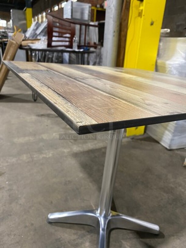 BRAND NEW! HPL - DRIFTWOOD TABLE TOP 24 By 24 Suitable For Indoor/Outdoor Use! High Pressure Laminate! Weatherproof, Scratch and UV-Resistant! Java Finish! - Image 5 of 8