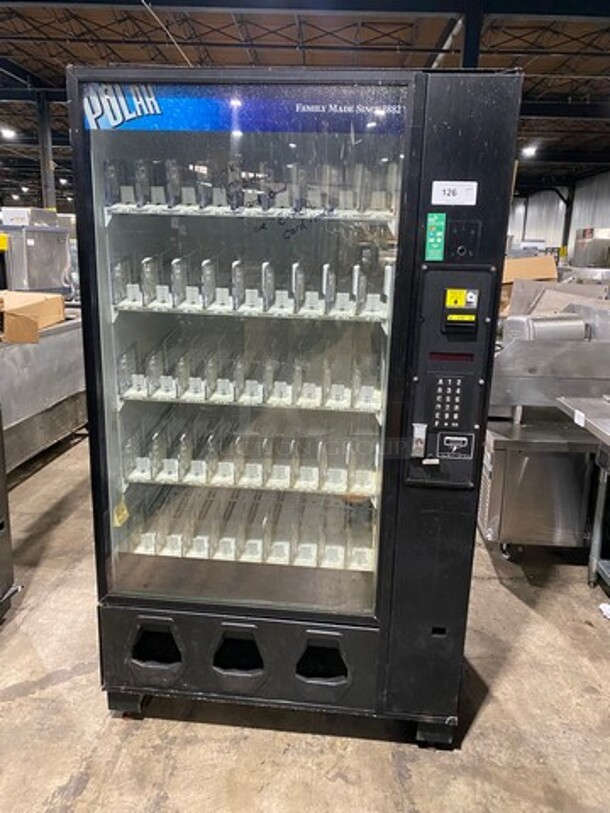 Dixie Narco Commercial Drink Vending Machine! With Bill And Coin Acceptor! Model: DN5591 SN: 82660028 120V 60HZ 1 Phase - Image 1 of 10