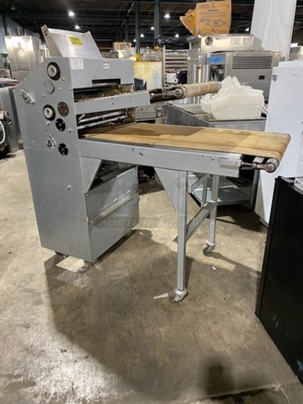 Acme Commercial Dough Sheeter/Molder! On Casters! Model: 88 - Image 2 of 12