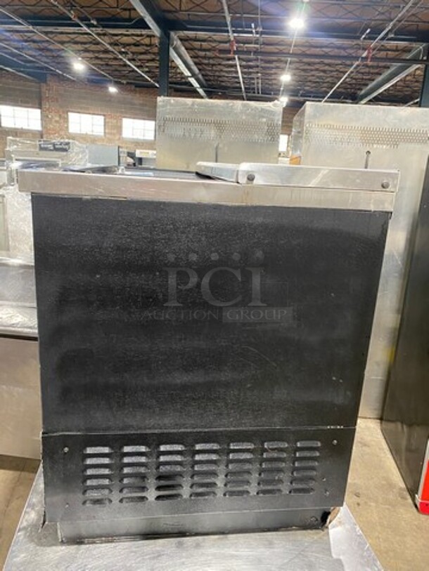 Continental Commercial Under The Counter Beer Bottle Cooler! With Single Sliding Stainless Steel Top Door! Model: CBC37 SN: 14336592 115V 60HZ 1 Phase - Image 2 of 7