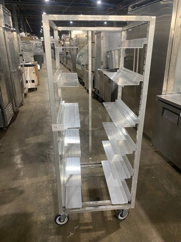 Channel Metal Commercial Pan Transport Rack! Model AUR12 Serial 835384004067! On Casters!
 - Image 1 of 5