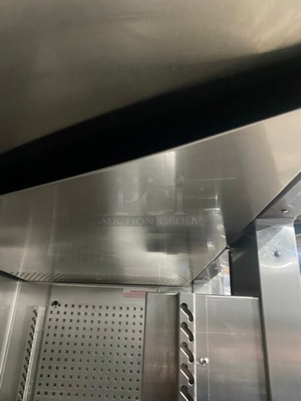 Continental Commercial 2 Door Reach In Freezer! Solid Stainless Steel! On Casters! Model: DL2FESS SN: 143B9271 115V 60HZ 1 Phase - Image 6 of 9
