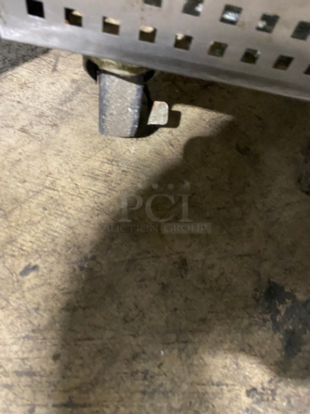 True Commercial Refrigerated Sandwich Prep Table! With 2 Door Underneath Storage Space! With Poly Coated Racks! All Stainless Steel! Not Tested! On Casters! Model: TSSU6016 SN: 5047288 115V 60HZ 1 Phase - Image 3 of 8