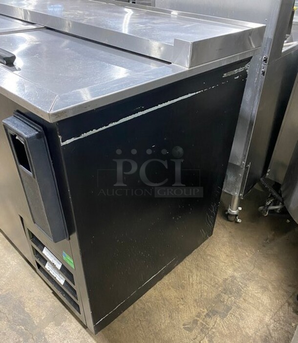 Fogel Stainless Steel Commercial Back Bar Bottle Cooler w/ 2 Sliding Lids! MODEL BC50DBST SN:2003100019 115V 1PH - Image 2 of 10