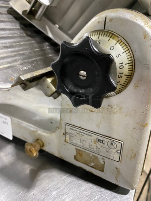 Hobart Commercial Countertop Deli Meat Slicer! All Stainless Steel! Model 1812 Serial 561044942! 120V 1Phase! - Image 6 of 8