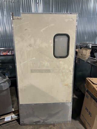 Eliason Swinging Kitchen Door!