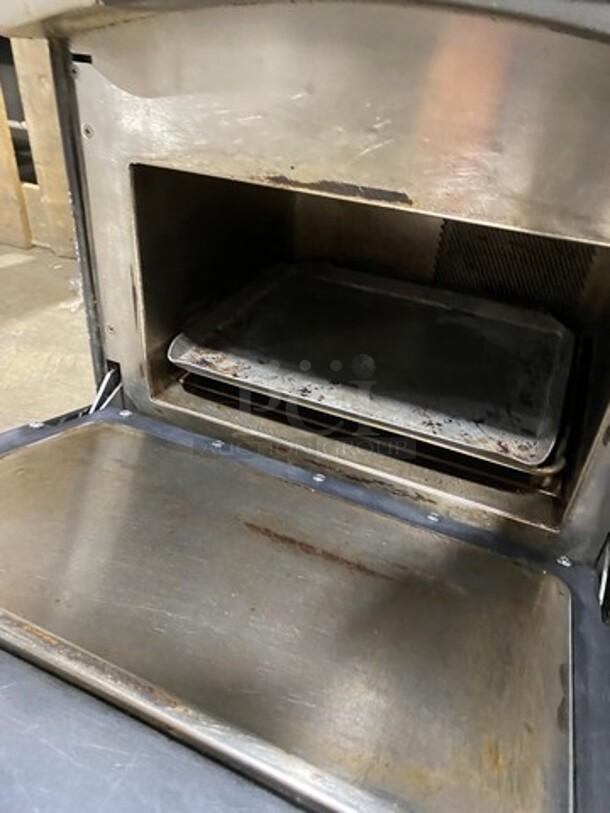 LATE MODEL! 2018 Turbo Chef Commercial Countertop Rapid Cook Oven! On Small Legs! Model: NGO SN: NGOD41069 208/240V 60HZ 1 Phase - Image 6 of 8