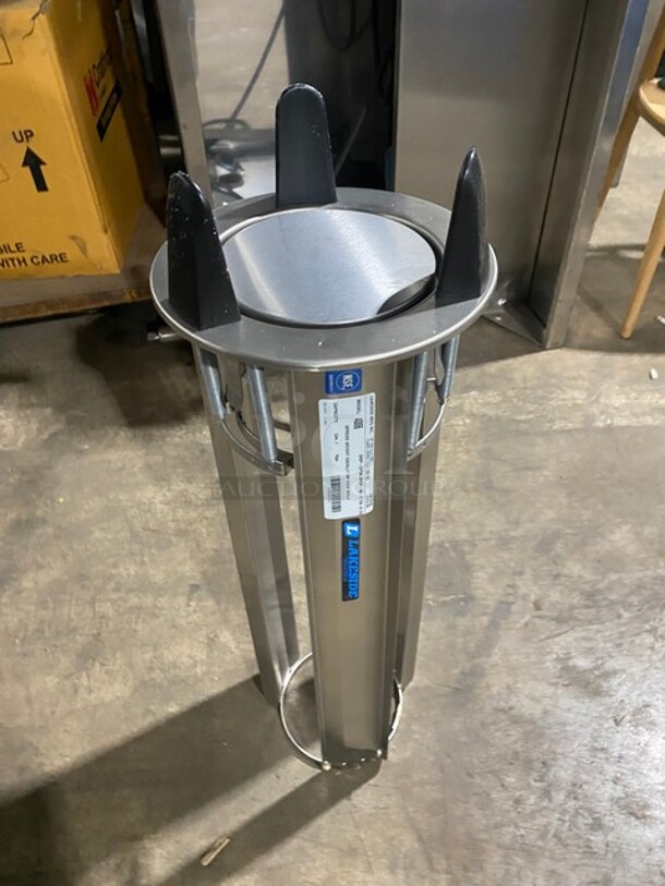 New In Box! Lakeside Stainless Steel Drop In Plate Dispenser! MODEL 4006 - Image 2 of 5