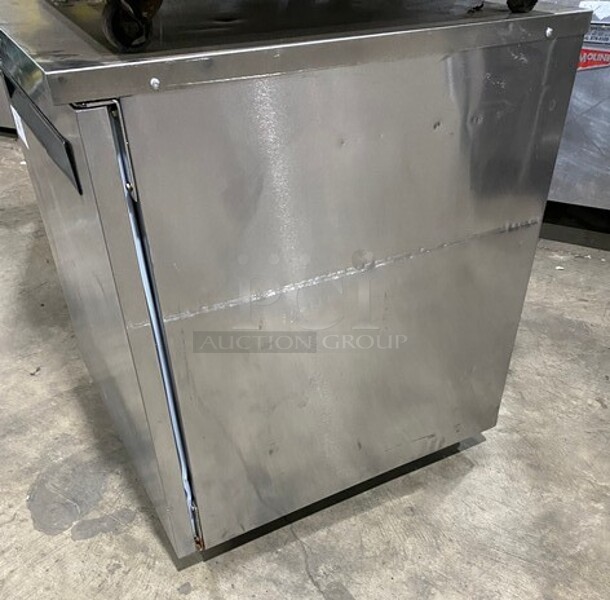 Delfield Commercial Single Door Lowboy/Worktop Cooler! All Stainless Steel! MODEL 406-STAR2 SN:1507152000945 115V  - Image 2 of 5