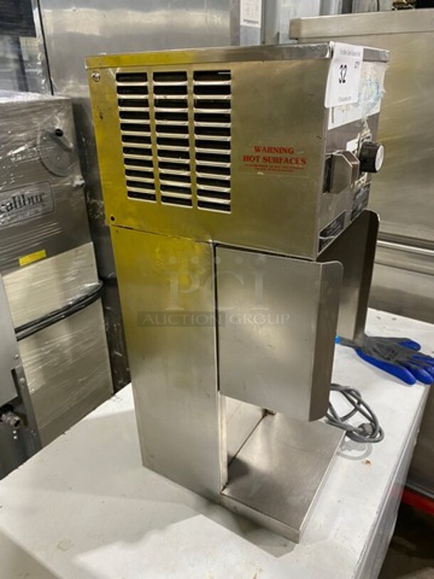 International Dairy Queen Commercial Countertop Blizzard Mixer! Solid Stainless Steel! Model: BM3 SN: H2D12330 120V 60HZ 1 Phase - Image 3 of 8