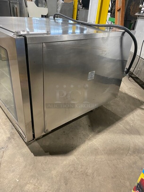 WOW! Alto Shaam Commercial Electric Powered Combitherm Convection Oven! With Metal Oven Racks! All Stainless Steel! On Small Legs! Model: 7.14ESISK SN: 1156437000 208/240V 3 Phase - Image 2 of 9