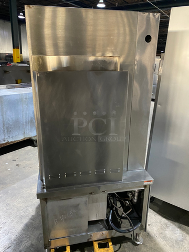 GREAT! Vulcan Commercial Triple Deck Pressure Steam Cooker! All Stainless Steel! On Legs! Model: VHL3G SN: 271155958 120V 60HZ 1 Phase - Image 4 of 10