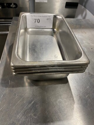 ALL ONE MONEY! All Stainless Steel 1/4 Drop In Pan!