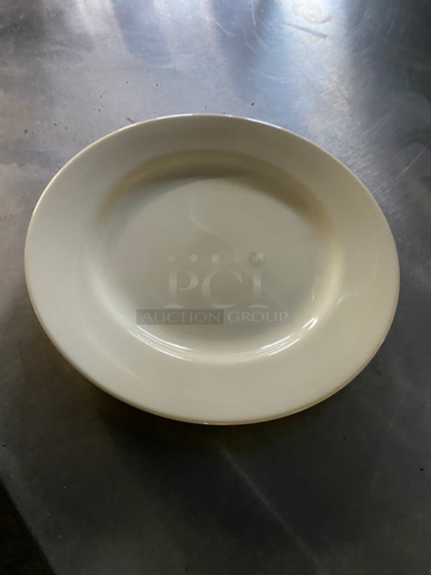 NEW! IN THE BOX! KV 7 1/2" Off White Ceramic Plates! - Image 7 of 11