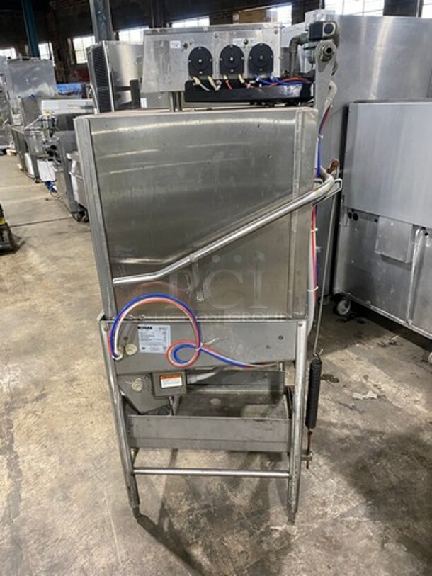 Jackson Ecolab Commercial Pass-Through Dishwasher Machine! All Stainless Steel! On Legs! Model: ES200 SN: 06F205573 115V 60HZ 1 Phase - Image 3 of 10