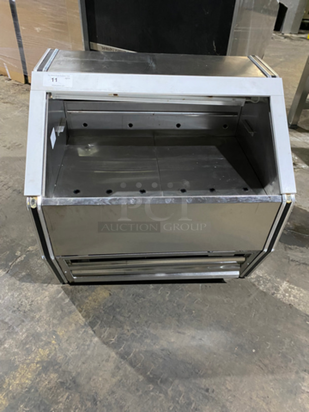 2018 Cool Tech Commercial Refrigerated Open Grab-N-Go Case Merchandiser! All Stainless Steel! Model: CUST-36OF SN: 020918 120V 60HZ