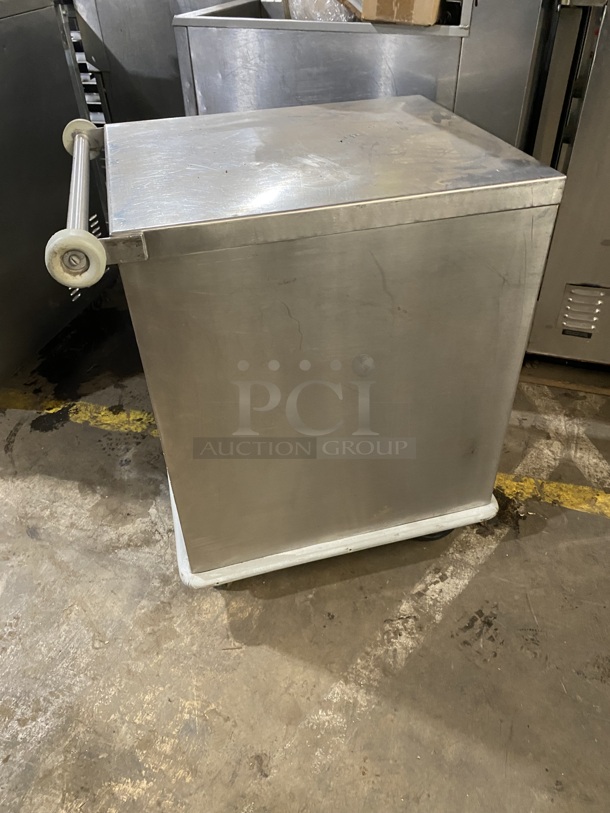 All Stainless Steel Food Warmer! On Casters! - Image 3 of 7