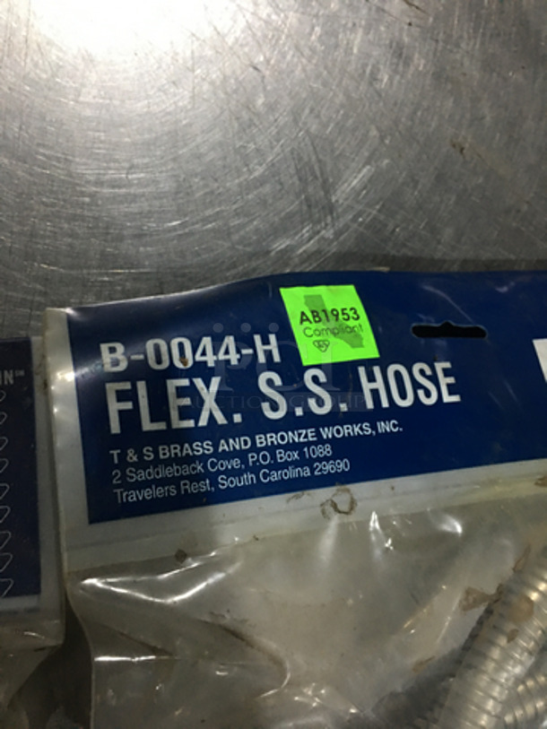 IN THE BAG! T & S  Flex Hoses! 2x Your Bid! - Image 3 of 4