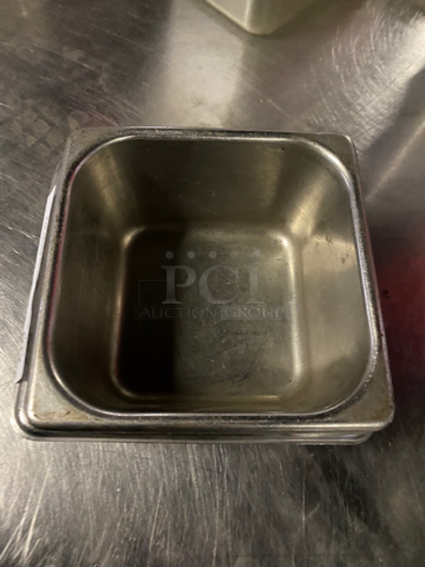 ALL ONE MONEY! Assorted Size Stainless Steel Steamtable Pans! Round And Square Shaped! - Image 4 of 5