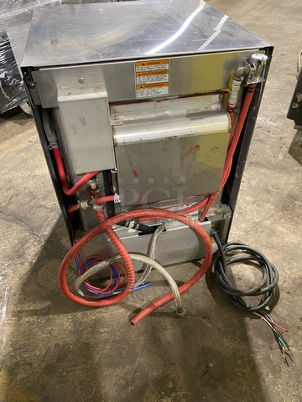 Hobart Commercial Under The Counter New Body Style Heavy Duty Dishwasher! All Stainless Steel! Model: LXER SN: 231171038 120/208V 60HZ 1 Phase - Image 4 of 8