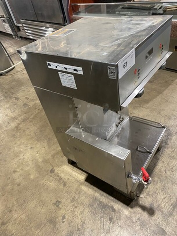 Bunn Commercial Countertop Dual Coffee Brewing Machine! All Stainless Steel! On Small Legs! Model: DUALSHDBC SN: DUAL111224 120/208V 60HZ 1 Phase - Image 2 of 7