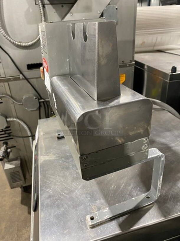 Fleetwood Commercial Countertop Meat Tenderizer Machine! Stainless Steel Body! Model: ABI SN: 000173! 110V 1 Phase!
 - Image 3 of 8