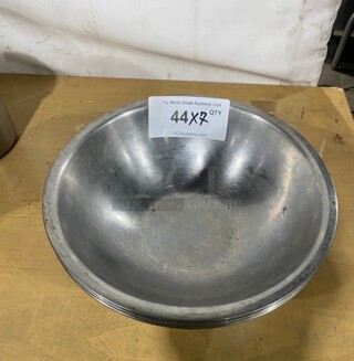 Stainless Steel Mixing Bowls! 7X Your Bid!