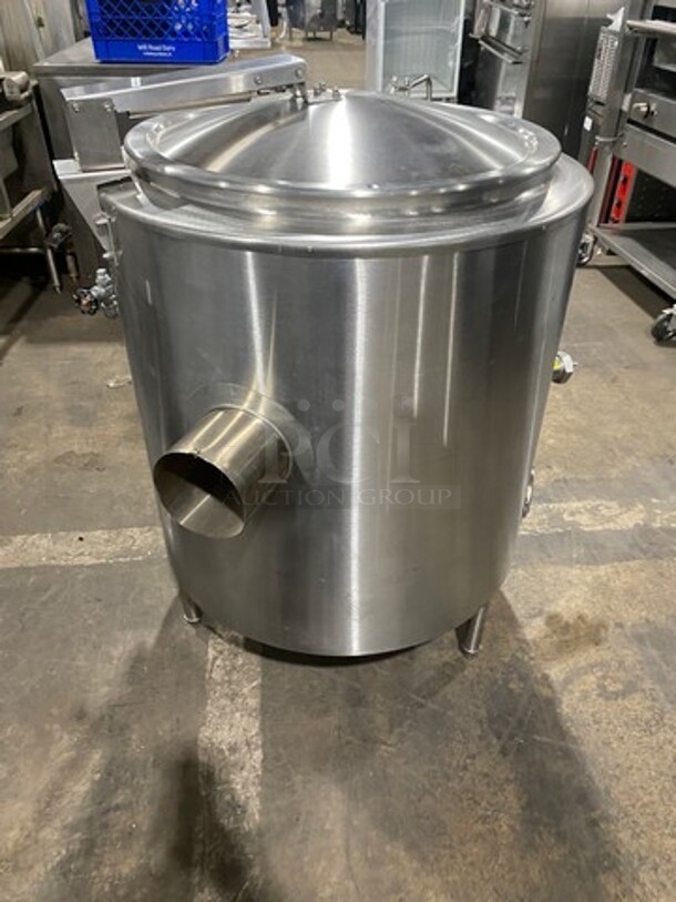 Blodgett Commercial Natural Gas Powered Jacketed Self-Contained Soup Kettle! All Stainless Steel! On Legs! Model: 40GKLS SN: 94692 - Image 2 of 11